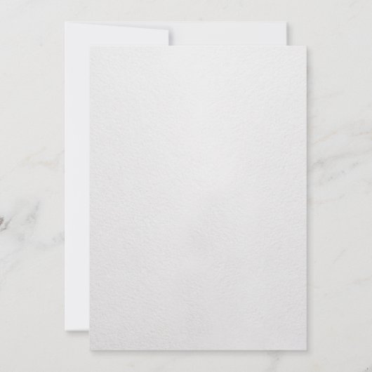 魔法の庭園 ウェディング 招待状 (裏面)