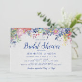 魔法の庭園 ブライダルシャワーの招待状 招待状 (スタンド正面)