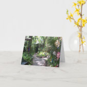 魔法の庭 カード (黄色い花)