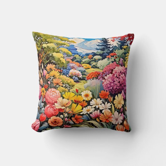 魔法の庭 クッション (正面)