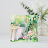 魔法の庭 : ベビーシャワー 招待状 (スタンド正面)