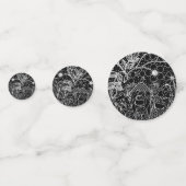 魔法の庭 幻想的なインク模様 コンフェッティ (正面)