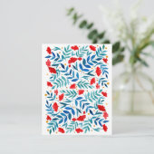 魔法の庭 – 赤とターコイズ シーズンカード (スタンド正面)