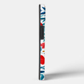 魔法の庭 – 赤とターコイズ Case-Mate iPhoneケース (裏面 / 右)