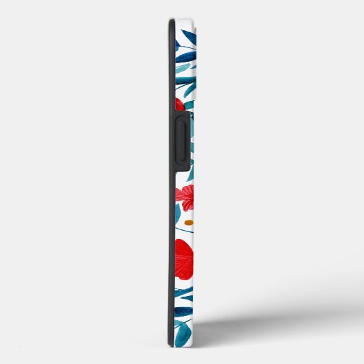 魔法の庭 – 赤とターコイズ Case-Mate iPhoneケース (裏面 / 右)