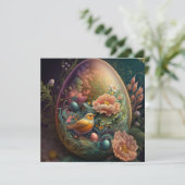 魔法の復活祭グリーティングカード (スタンド正面)