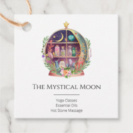 魔法の必須油薬用ヨガの結晶 フェイバータグ