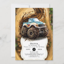 魔法の怪物トラックの子供の誕生日パーティー