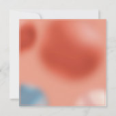 魔法の愛の泡：おとぎ話のウェディング 招待状 (裏面)