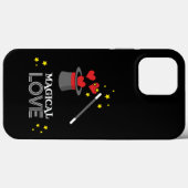 魔法の愛 – 白 Case-Mate iPhoneケース (裏面 (横))