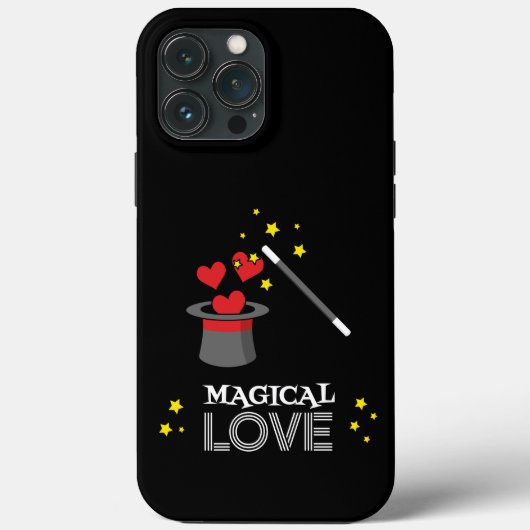 魔法の愛 – 白 Case-Mate iPhoneケース (裏面)