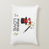 魔法の愛 – 黒 アクセントクッション (裏面(縦))