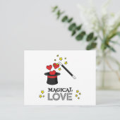 魔法の愛 – 黒 シーズンポストカード (スタンド正面)