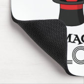 魔法の愛 – 黒 マウスパッド (コーナー)