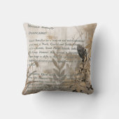 魔法の手の色彩の鮮やか（昆虫）オオカバマダラ、モナーク蝶 クッション (裏面)