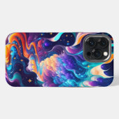 魔法の抽象画 iPhoneケース (裏面横)