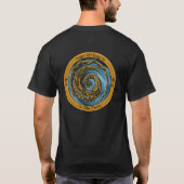 魔法の握りこぶしKung Fu Tシャツ (裏面)