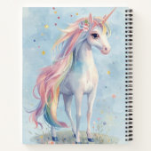 魔法の新学期ノートブック - 子供の日記帳 ノートブック (裏面)