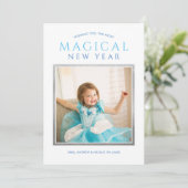 魔法の新年がブルーシルバーの写真を希望 シーズンカード (スタンド正面)