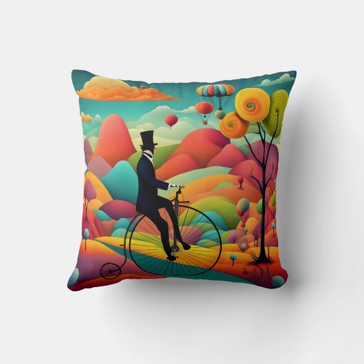 魔法の旅 クッション (裏面)