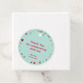 魔法の日かわいい漫画のユニコーンの感謝してい子供たちあなた フェイバータグ (インサイチュ)