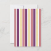 魔法の日が行く!ユニコーン誕生日 招待状 (裏面)