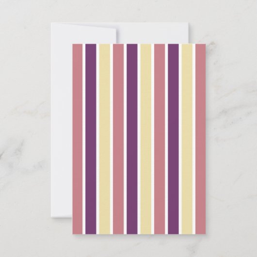 魔法の日が行く！ユニコーン誕生日 招待状 (裏面)