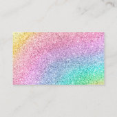 魔法の日は、おむつラッフルの途中にある エンクロージャーカード (裏面)