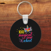 魔法の日ユニコーン子供の衣装100th Day Of Sch キーホルダー (正面)