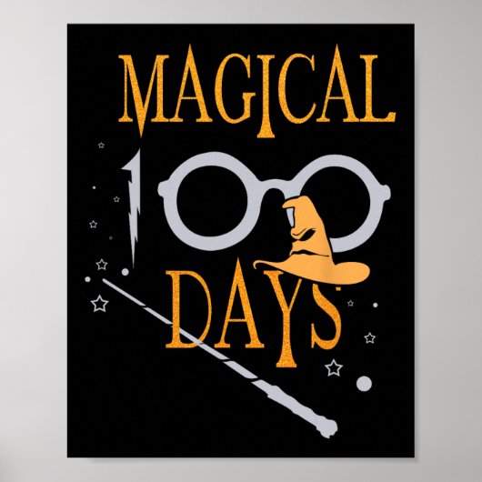 魔法の日100日目先生学生 ポスター (正面)