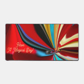 魔法の日 モチベーション 液体 抽象的なもの デスクマット (正面)