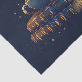 魔法の星と本のあるコーヒー 薄葉紙 (詳細)