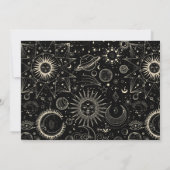 魔法の星占いボーホシナの誕生日 招待状 (裏面)