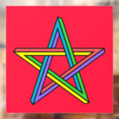 魔法の星形五角形ウィンドウの固定 ウィンドウサイン (シート2)