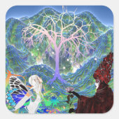 魔法の星樹 スクエアシール (正面)