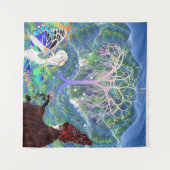 魔法の星樹 タペストリー (正面(横))