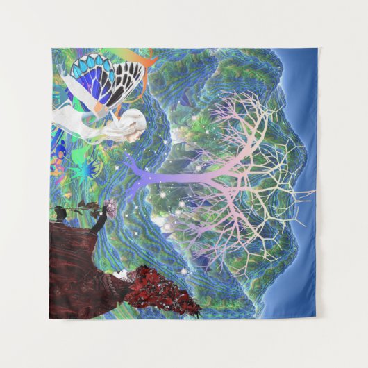 魔法の星樹 タペストリー (正面(横))