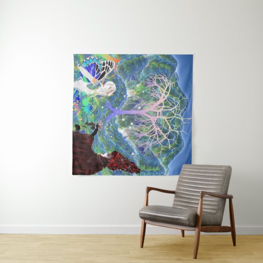 魔法の星樹 タペストリー (インサイチュ(横))