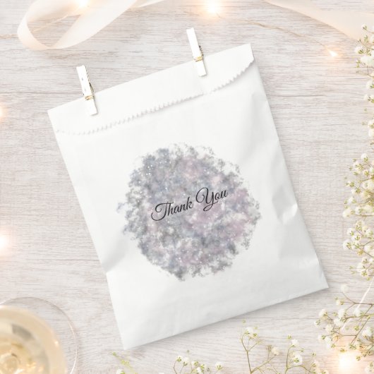 魔法の星空の夜の天空の子供たちの誕生日 フェイバーバッグ (クリップ留めされた状態)