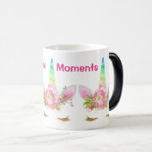 魔法の時の虹のユニコーン モーフィングマグカップ (正面右)