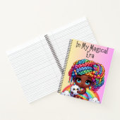 魔法の時代 – かわいいピンク ノートブック (内部)