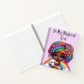 魔法の時代 – かわいい紫 ノートブック (内部)