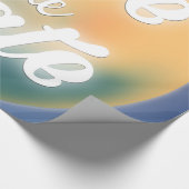 魔法の月の日付を保存 ラッピングペーパー (角)