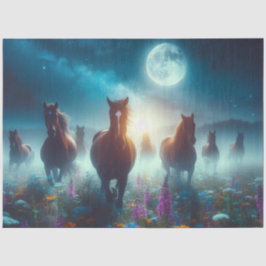 魔法の月明かりの馬 薄葉紙