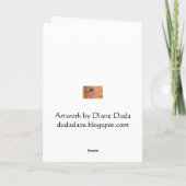 魔法の月-挨拶状 カード (裏面)