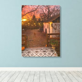 魔法の朝 キャンバスプリント (インサイチュ (ウッドフロア))