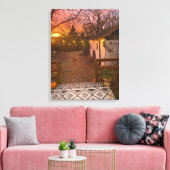 魔法の朝 キャンバスプリント (インサイチュ (リビング))