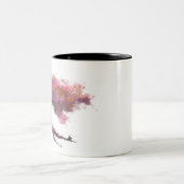 魔法の木とリス ツートーンマグカップ (中央)