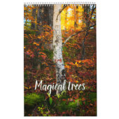 魔法の木の風景フォトカレンダー カレンダー (カバー)