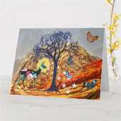 魔法の木 カード (黄色い花)